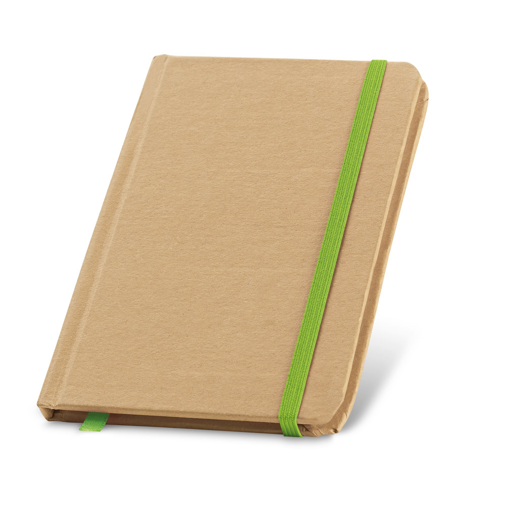 Bloc notes publicitaire en carton Vert clair